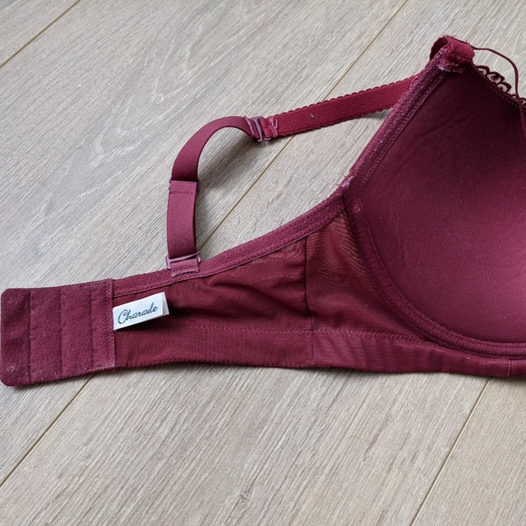 Change - Maroon Padded Bra - Picture 3 of 8